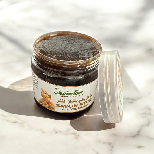Moroccan Black Soap with Frankincense