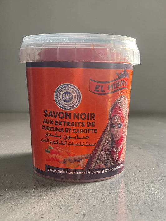 Carrot & Turmeric Moroccan Black Soap
